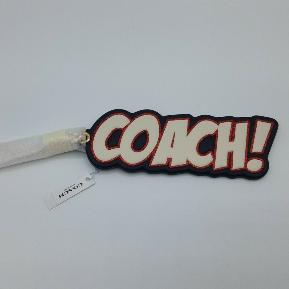 Coach X Marvel Coach Leather Script Hangtag - 2051